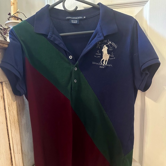 Blue Label Big Pony Ladies Ralph Lauren Polo XL worn 1x - Picture 1 of 4